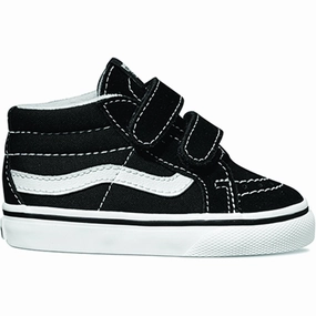 Velcro shoes VANS Td Sk8-Mid Reissue V Black/True White Sneakers Breathable shoes