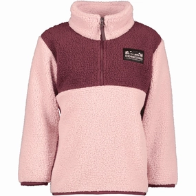 Velvet Didriksons Dusty Pink Gosig Kids Halfzip Fleece Jacket High-quality