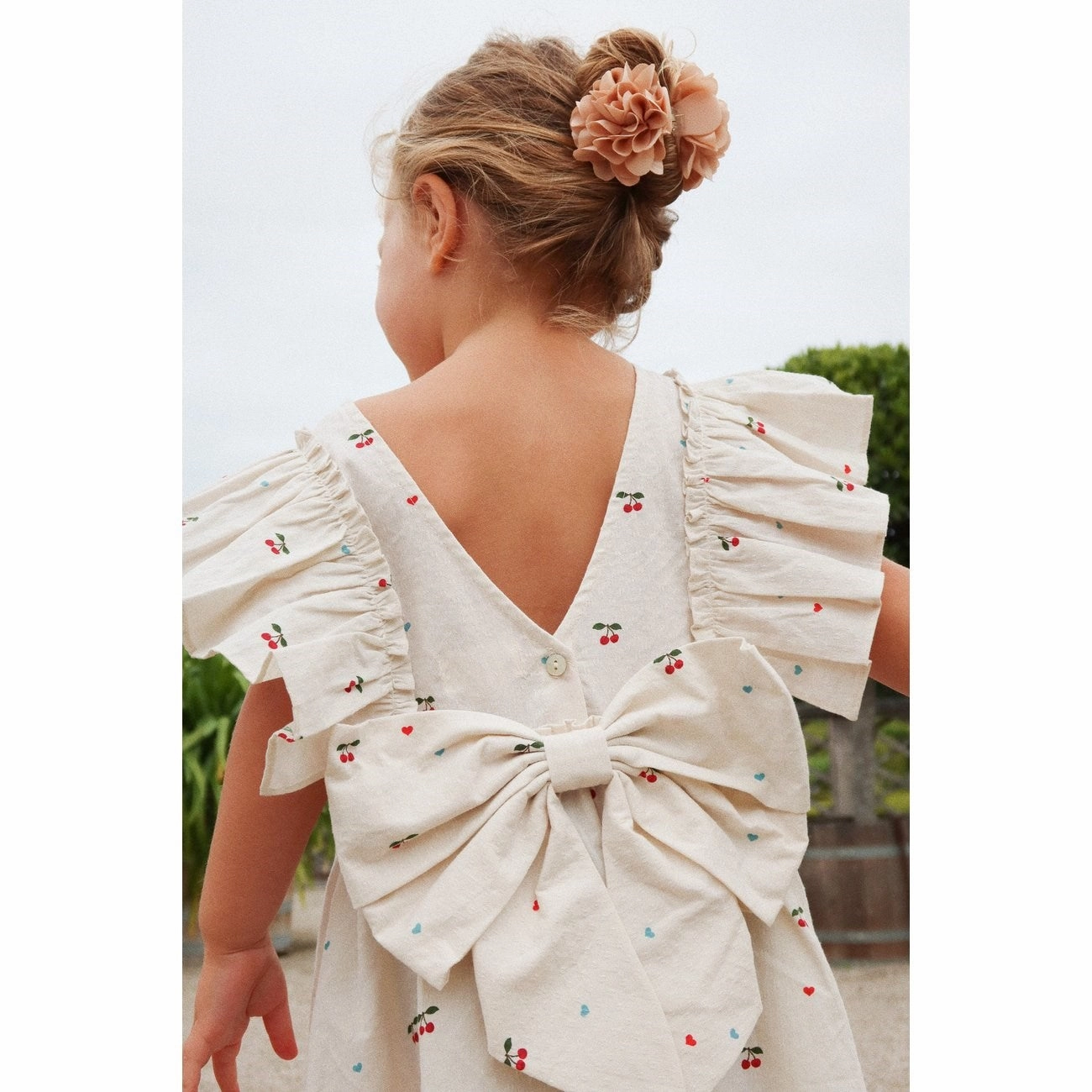 Velvet Konges Sljd Cherry Coeur Evia Bow Dress
