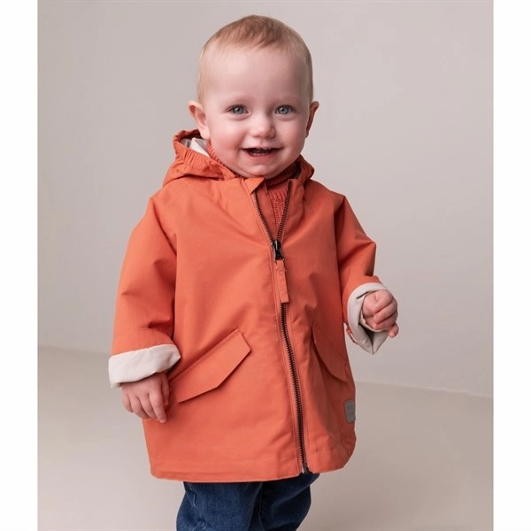 Versatile MarMar Ovi Jacket Dark Peach Tech Parka