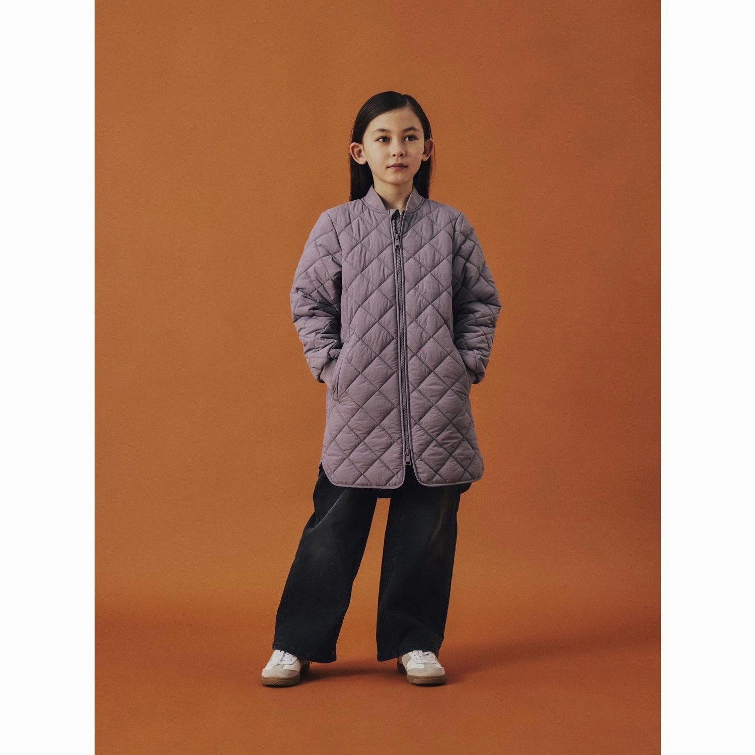 Versatile Name It Gray Ridge Marlin Quilt Jacket Long Tb