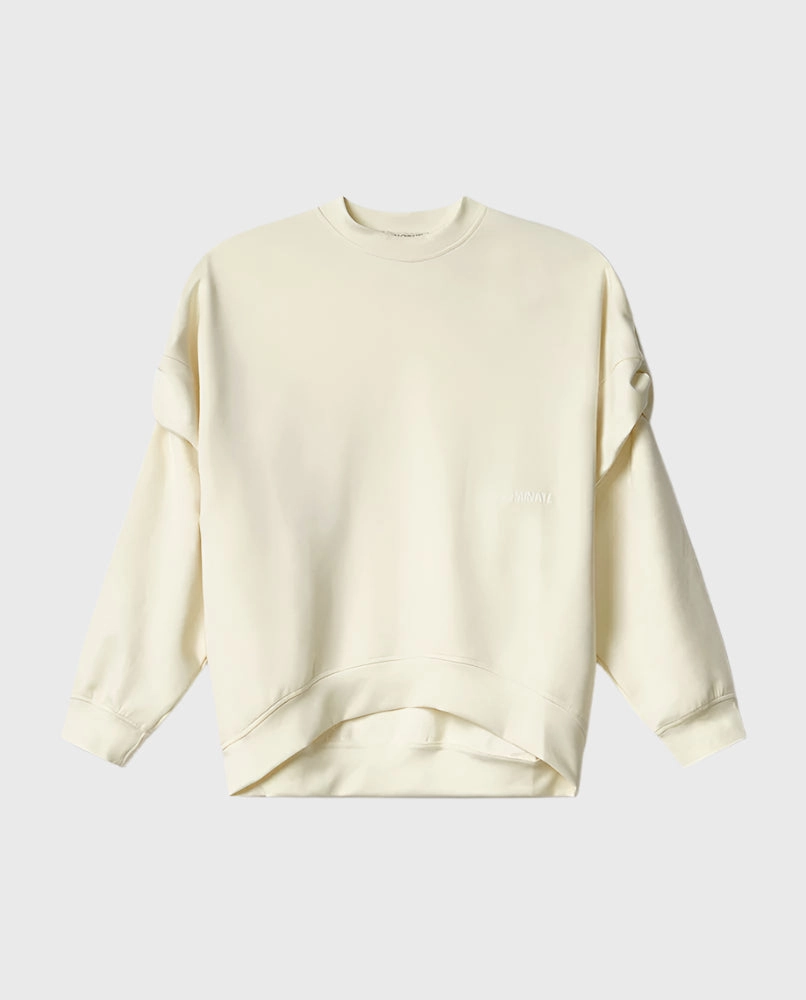 Felpa Girocollo In Modal Con Stampa Rigonfiante new arrivals nike queenspark new arrivals tops new movie releases