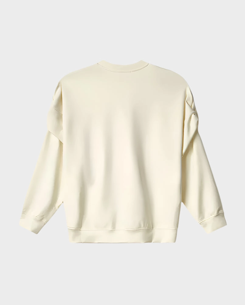 vialli new arrivals Felpa Girocollo In Modal Con Stampa Rigonfiante new arrivals for women