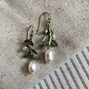 Victorian Vine Drop Earrings