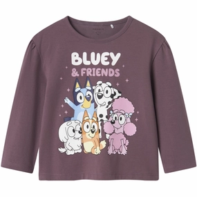 Vintage Name It Arctic Dusk Nille Bluey Blouse Modern