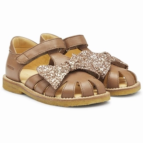 Vintage shoes Angulus Sandals Almond/Maple Glitter Kids shoes