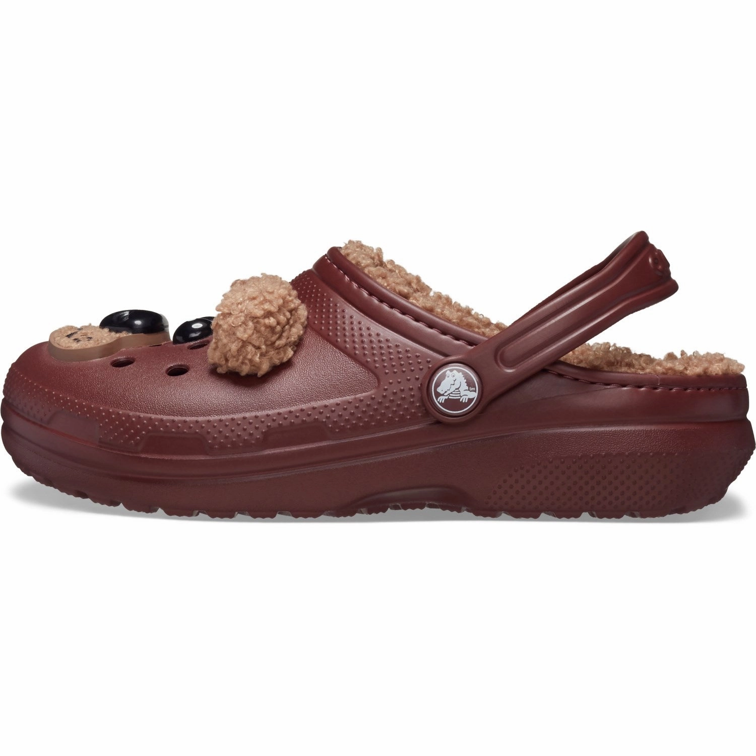 Vintage shoes Crocs Dark Clay Classic Lined IAM Brown Bear Clog K