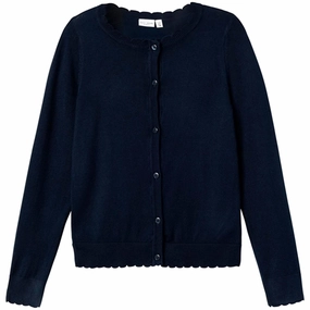 Visionary Name it Dark Sapphire Vamone Knit Cardigan Noos Unique