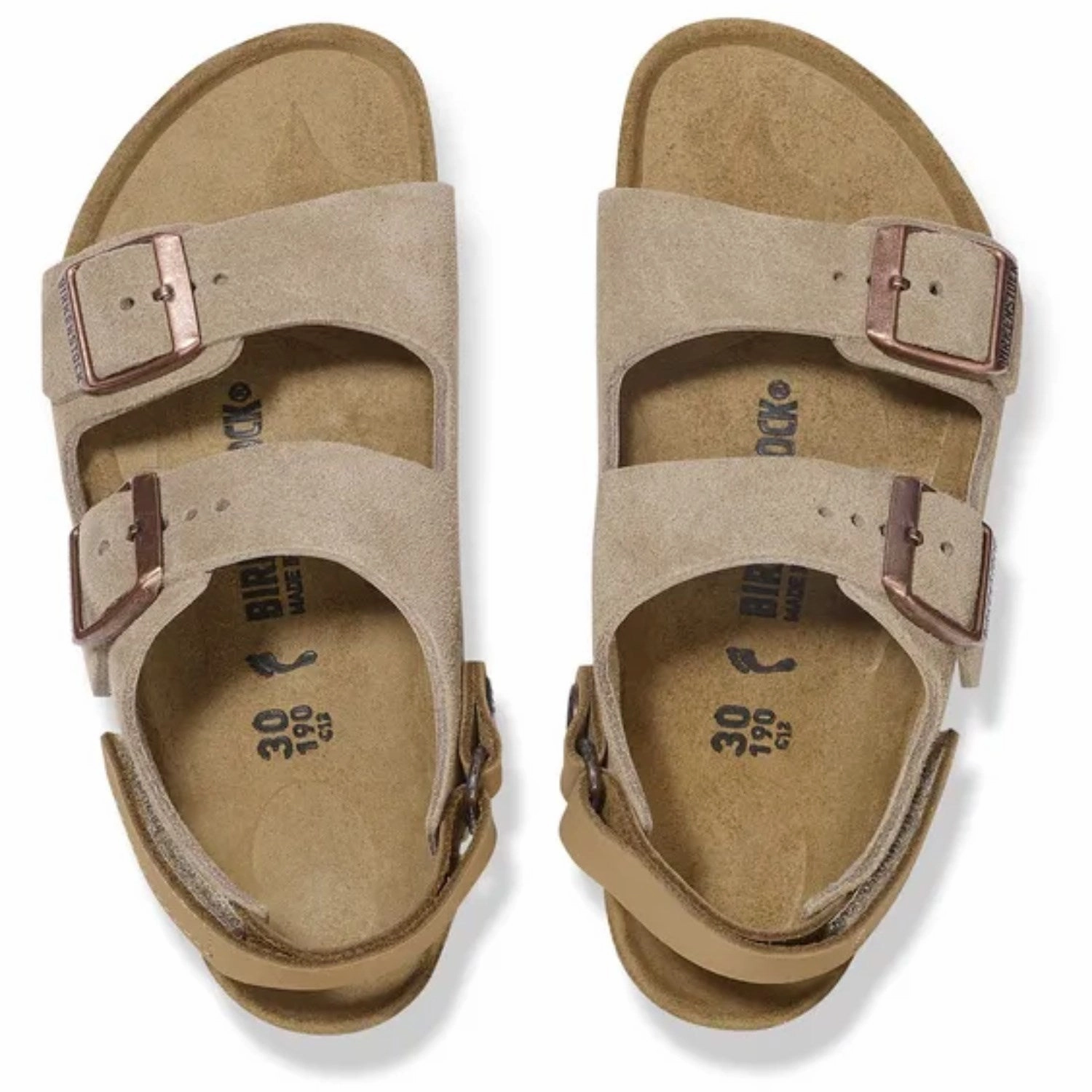Walking shoes Birkenstock Milano AS Kids LEVE Taupe