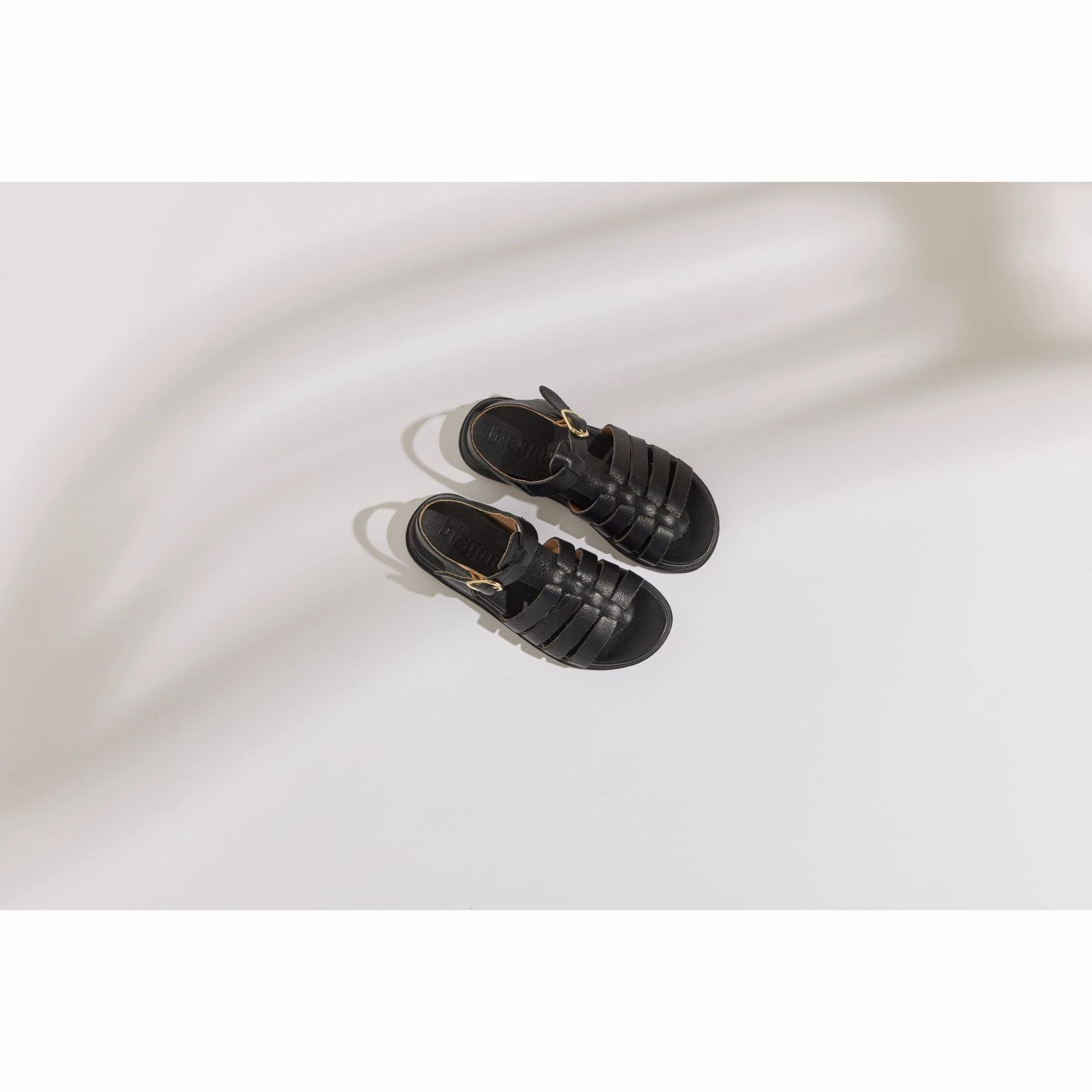 Walking shoes Bisgaard Black Bera Sandal