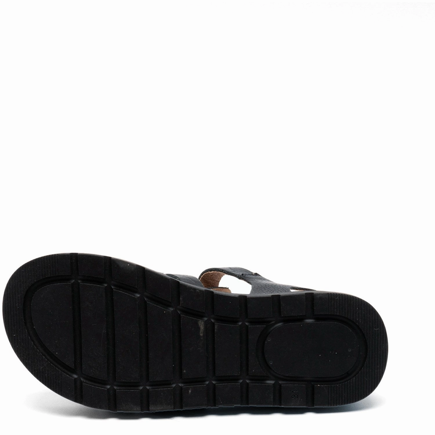 Walking shoes Bisgaard Black Bera Sandal
