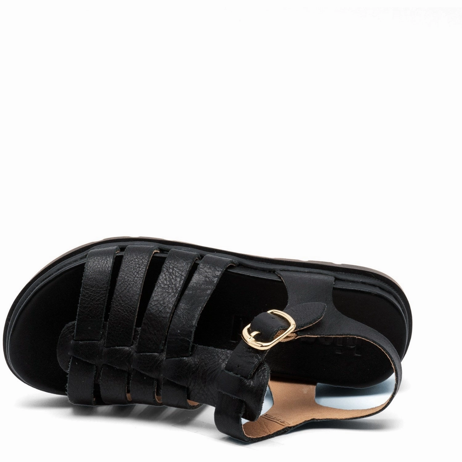 Walking shoes Bisgaard Black Bera Sandal