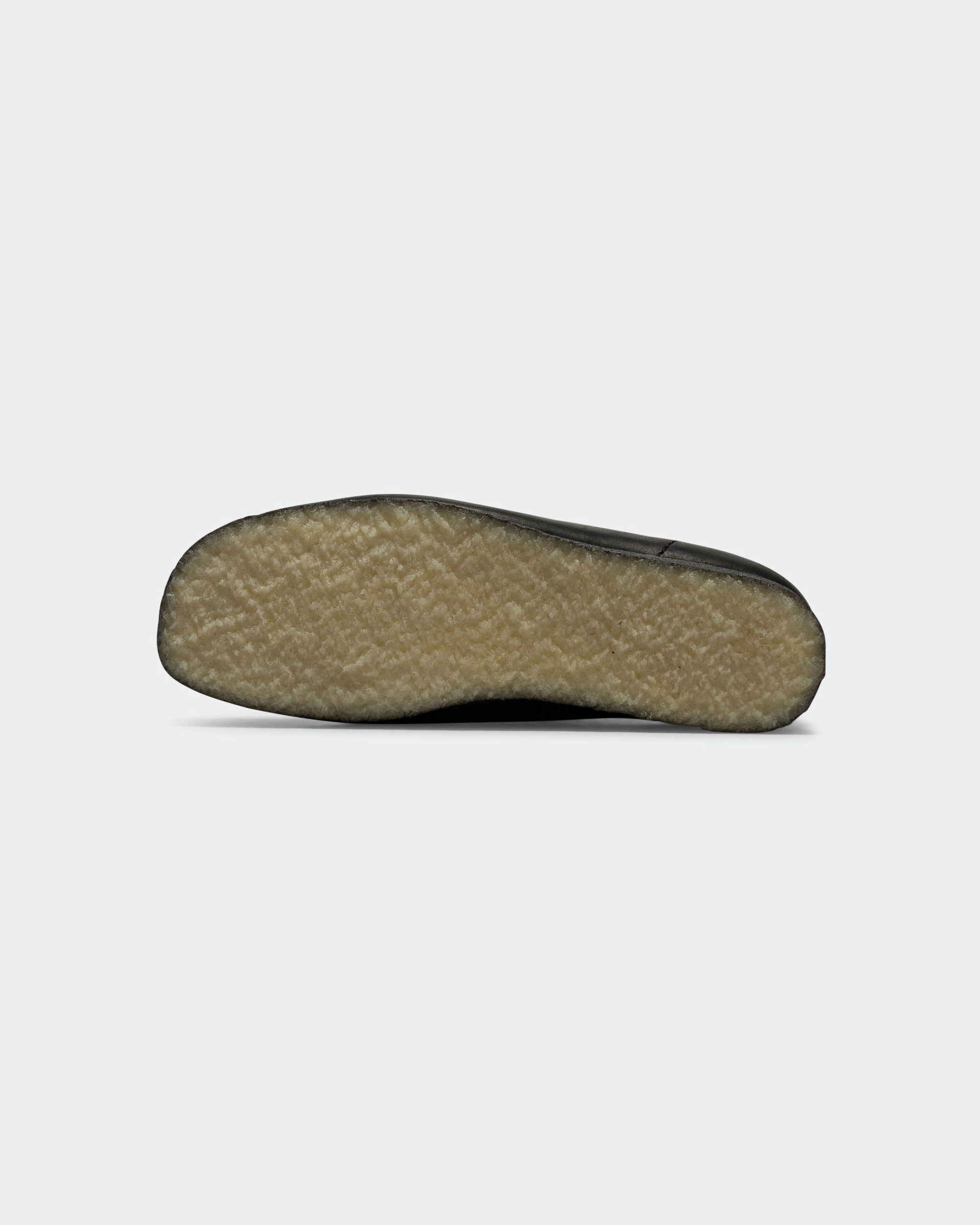 Wallabee - Black Leather desray new arrivals ladies