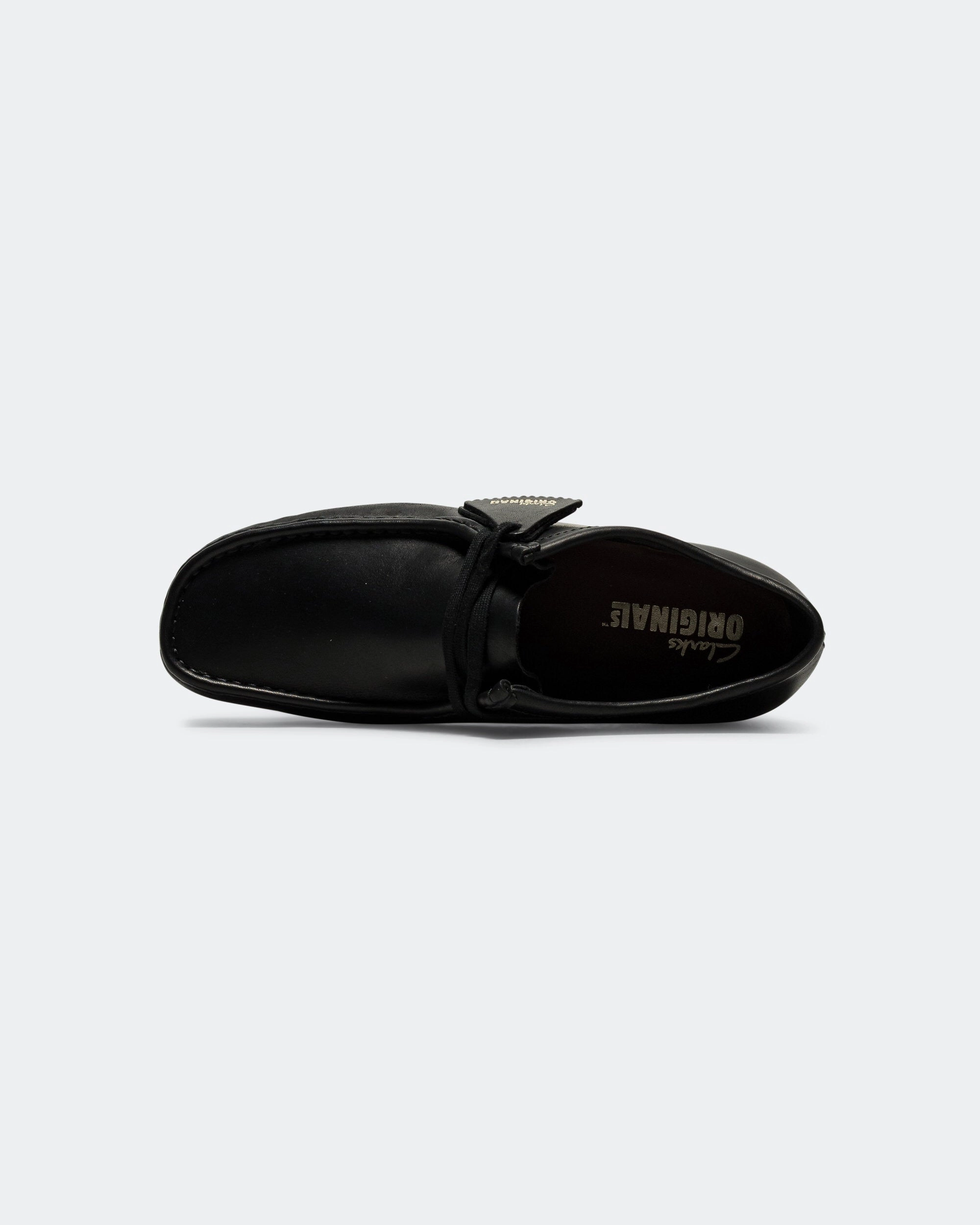 Wallabee - Black Leather desray new arrivals ladies