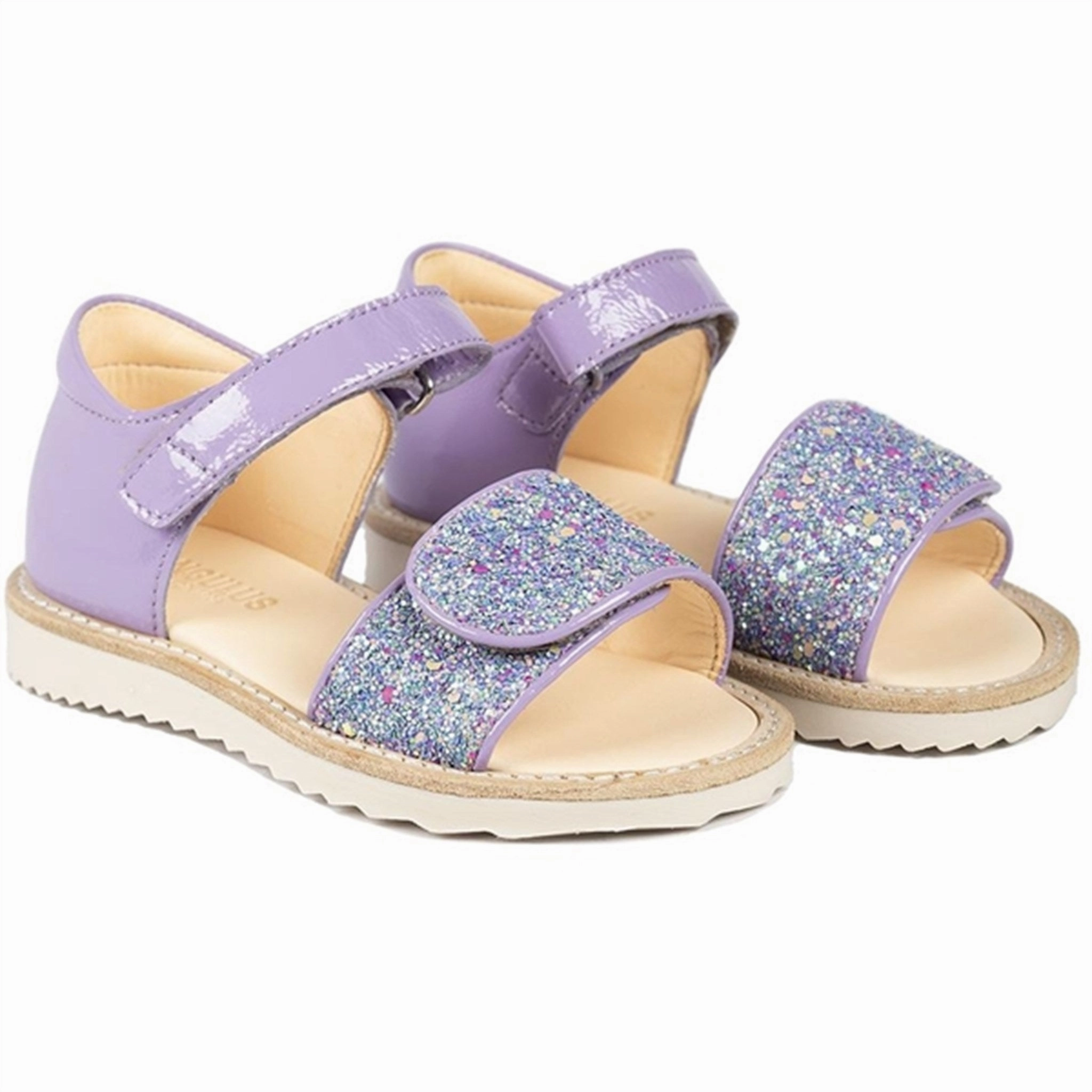 Water shoes Angulus Sandals Lilac/Confetti Glitter Summer shoes