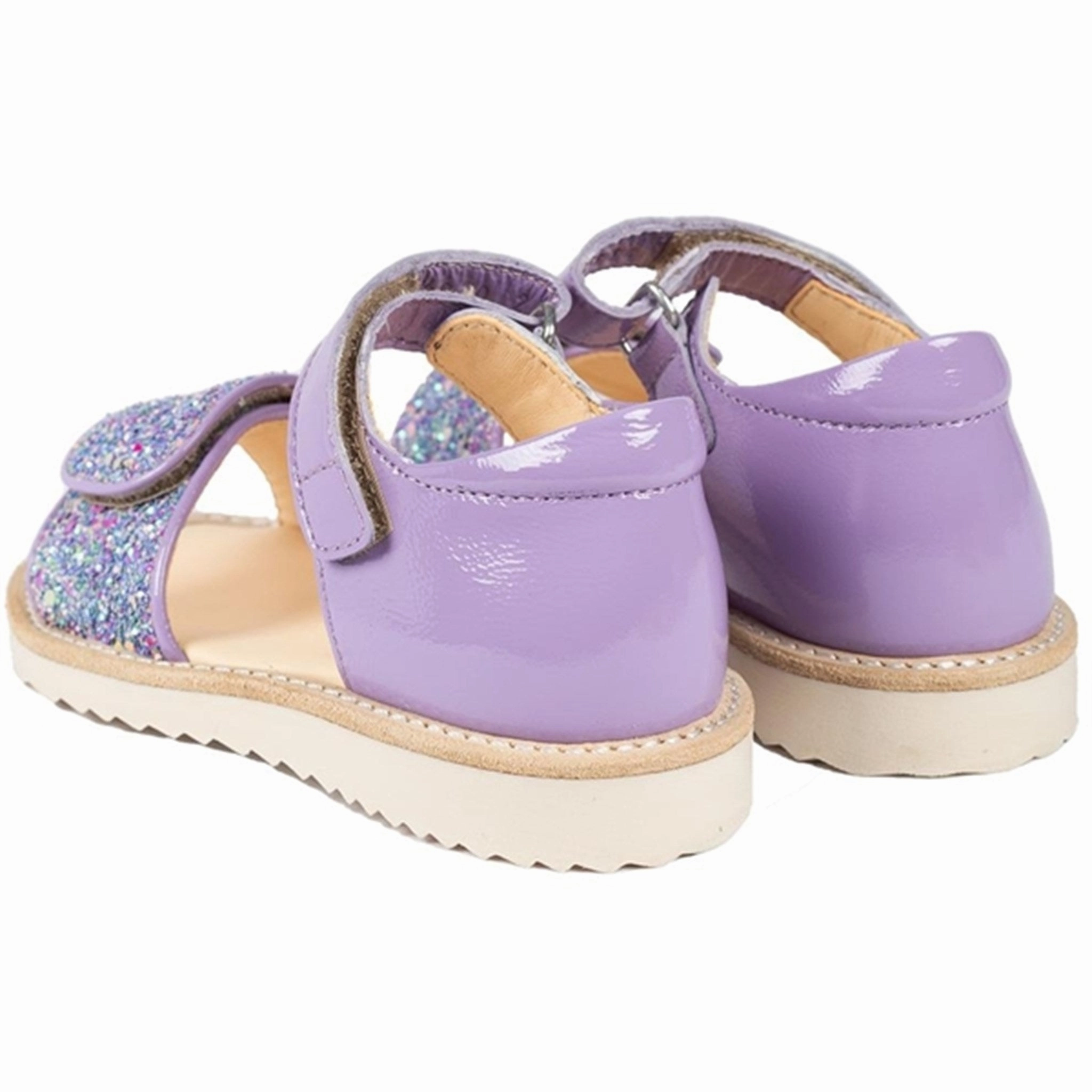 Water shoes Angulus Sandals Lilac/Confetti Glitter