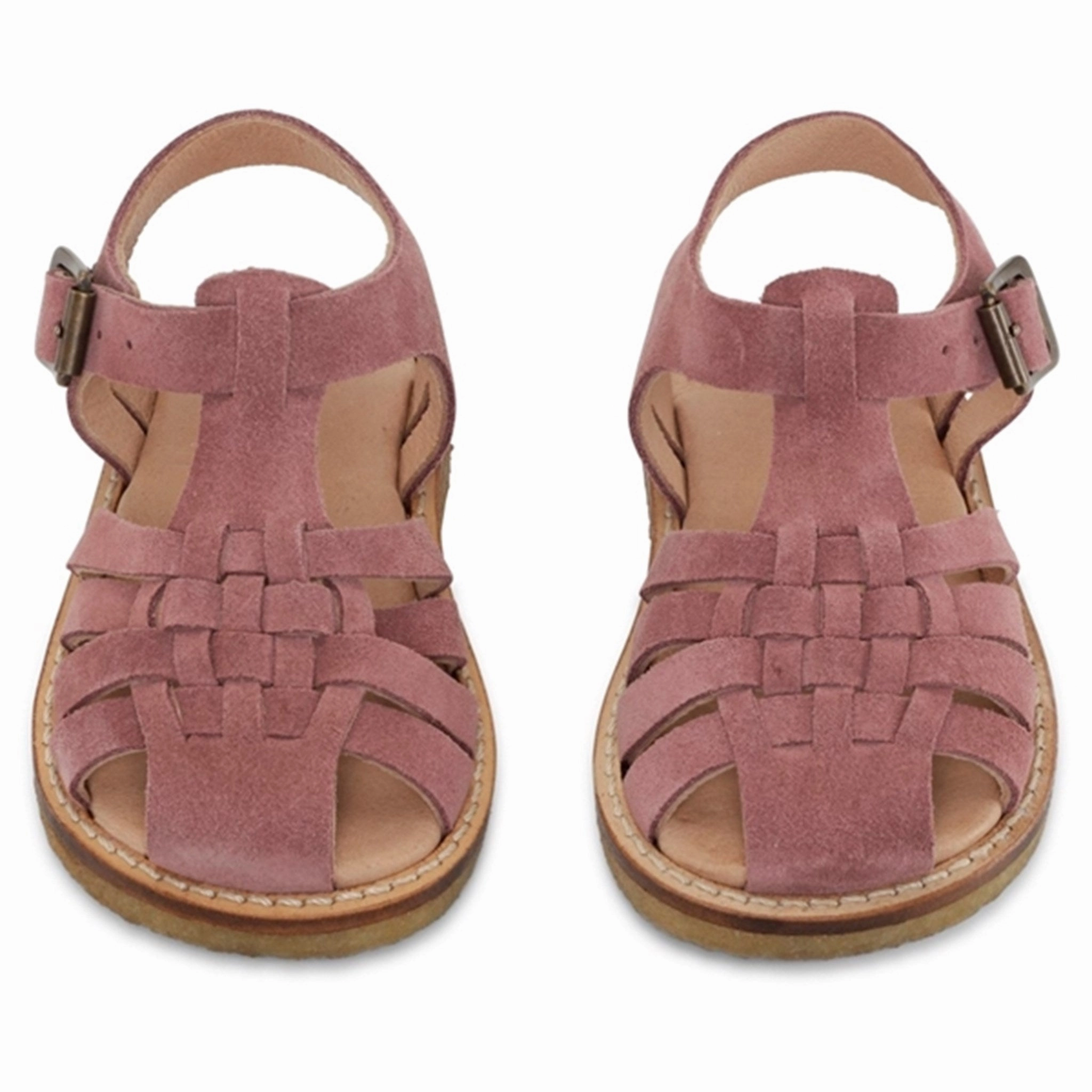 Water shoes Konges Sljd Minou Sandals Ruskind Brown Rose Fashion shoes