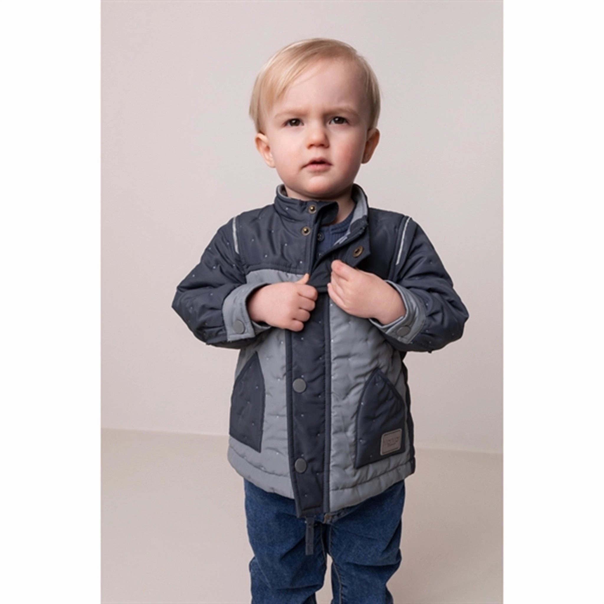 Waterproof MarMar Darkest Blue Block Ozar Thermo Jacket