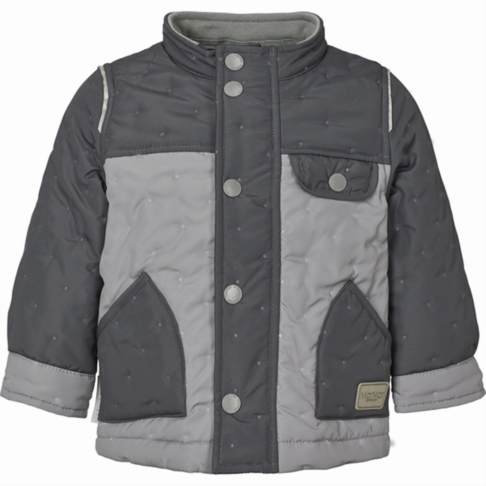 Waterproof MarMar Darkest Blue Block Ozar Thermo Jacket Elegant