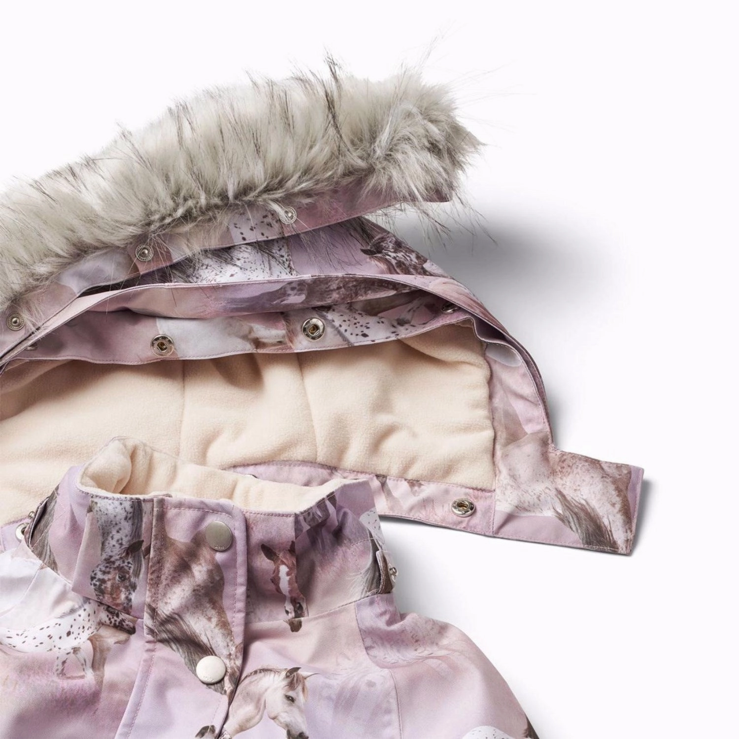 Waterproof Molo Dreamy Horses Cathy Fur Jacket
