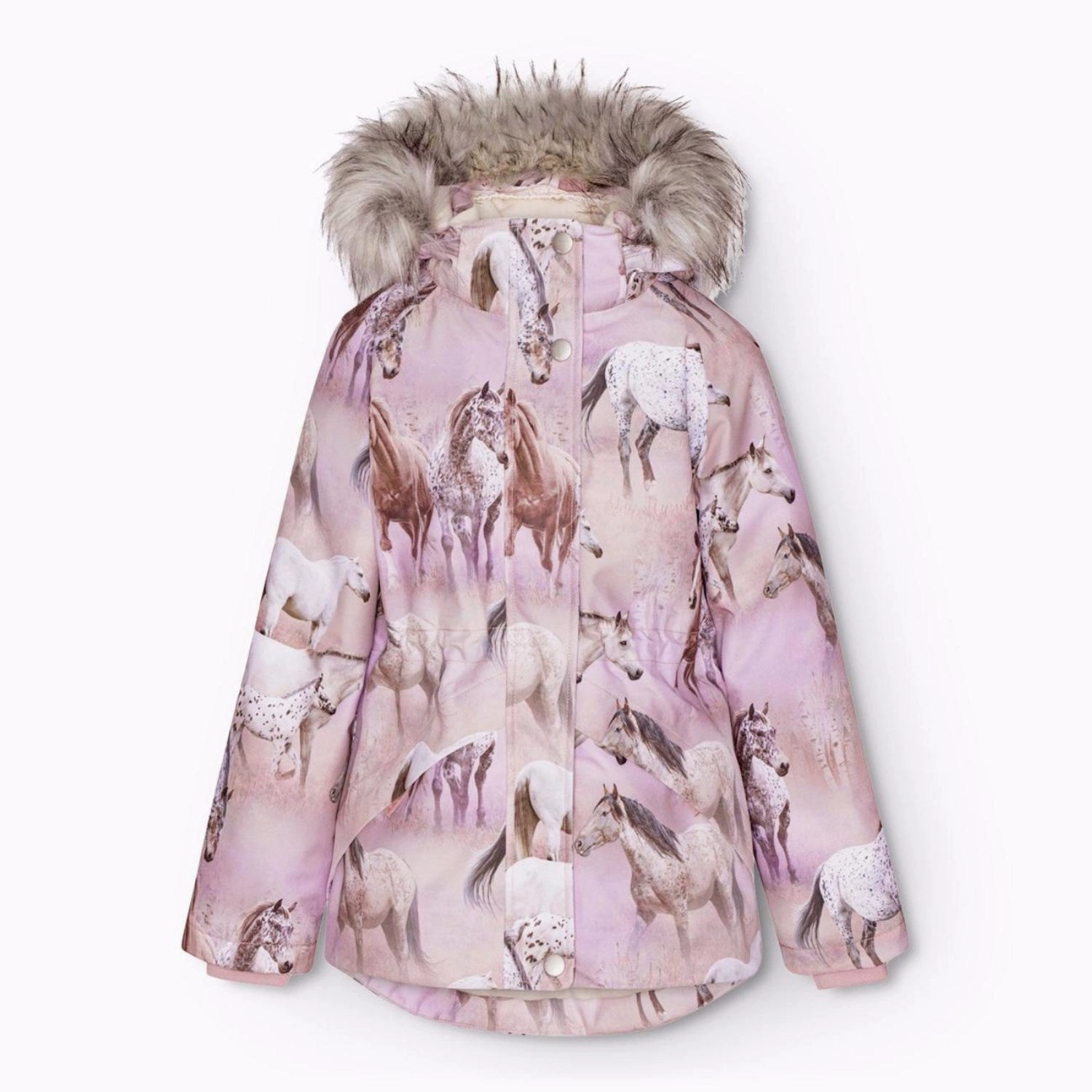 Waterproof Molo Dreamy Horses Cathy Fur Jacket Bold