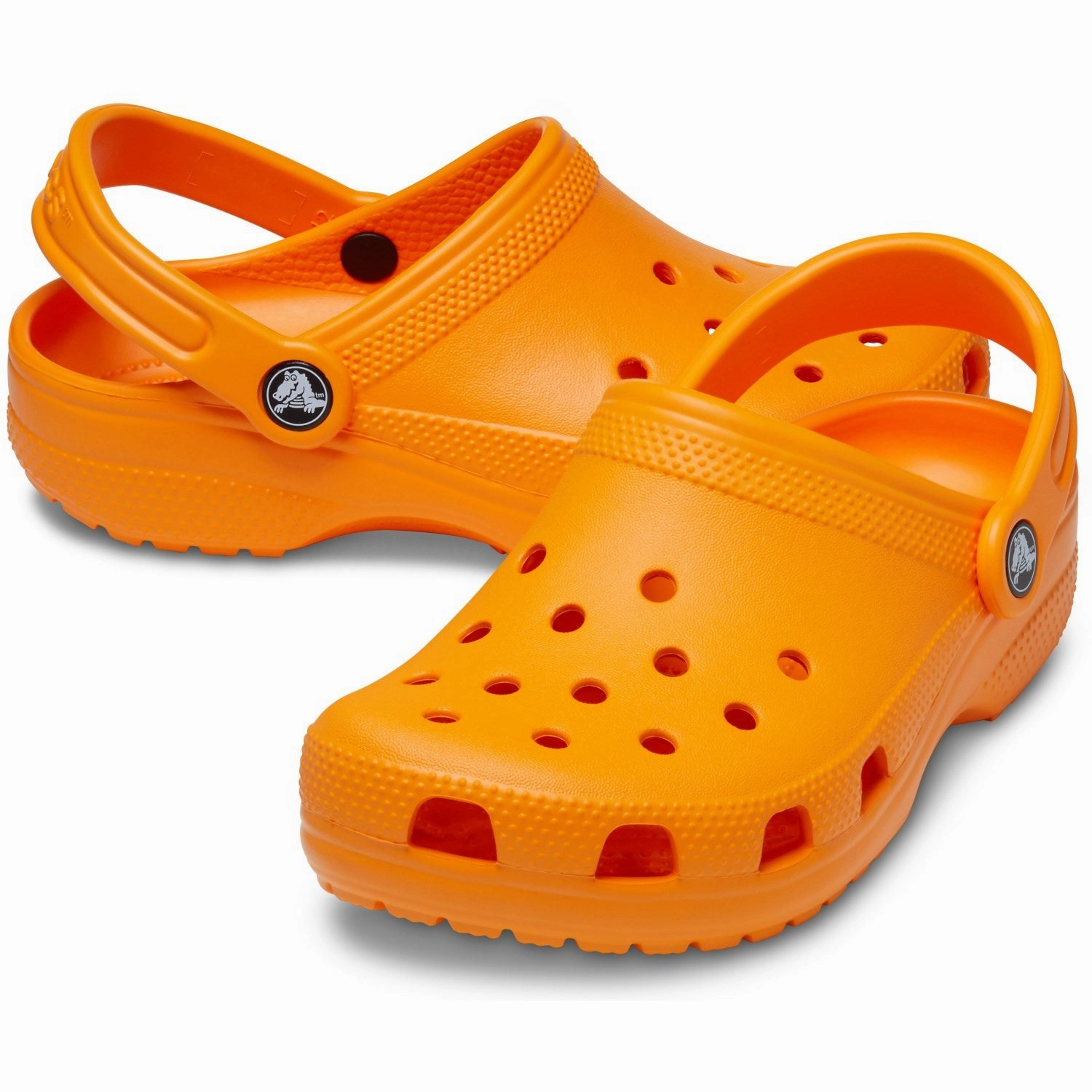 Waterproof shoes Crocs Orange Zing Classic Clog