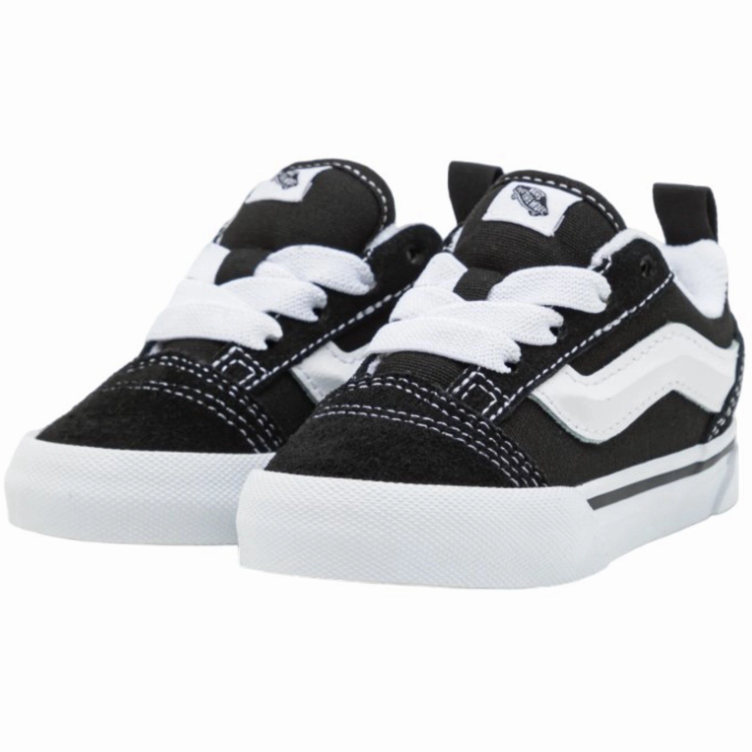 Waterproof shoes VANS Black/True White TD Knu Skool Elastic Lace Sneakers