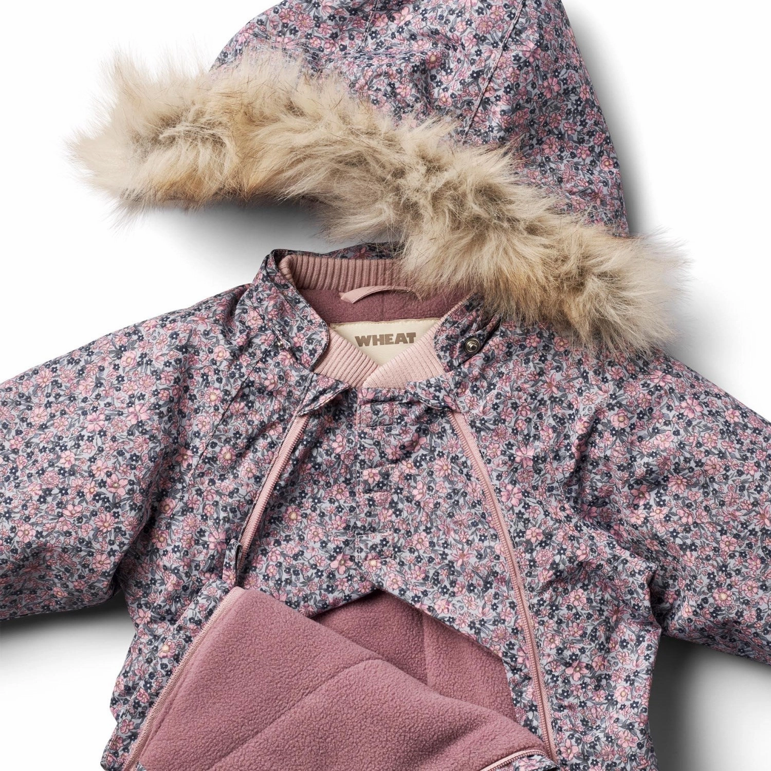 Waterproof Wheat Winter Flowers Snowsuit Nickie Tech