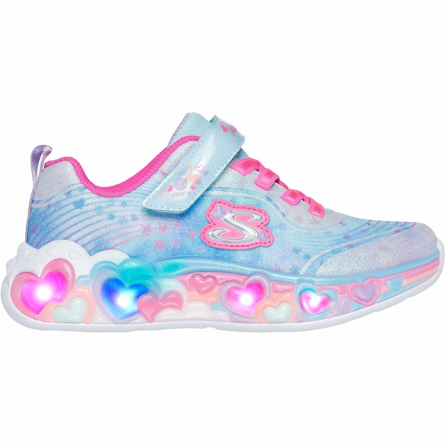 Wedding shoes Skechers Eternal Heart Lights Sneakers