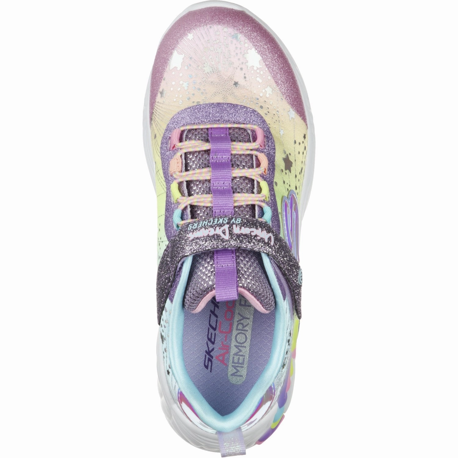 Wedding shoes Skechers Purple S-Lights Unicorn Dreams