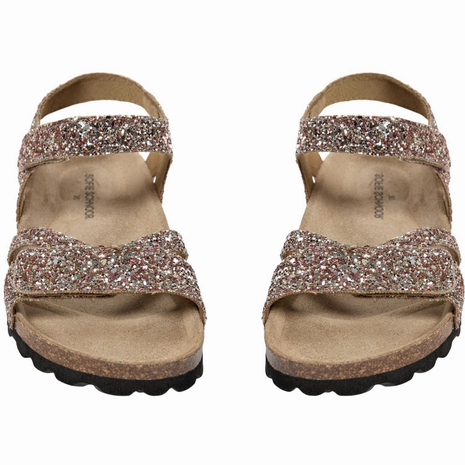 Wedding shoes Sofie Schnoor Rose Glitter Linasy Sandal