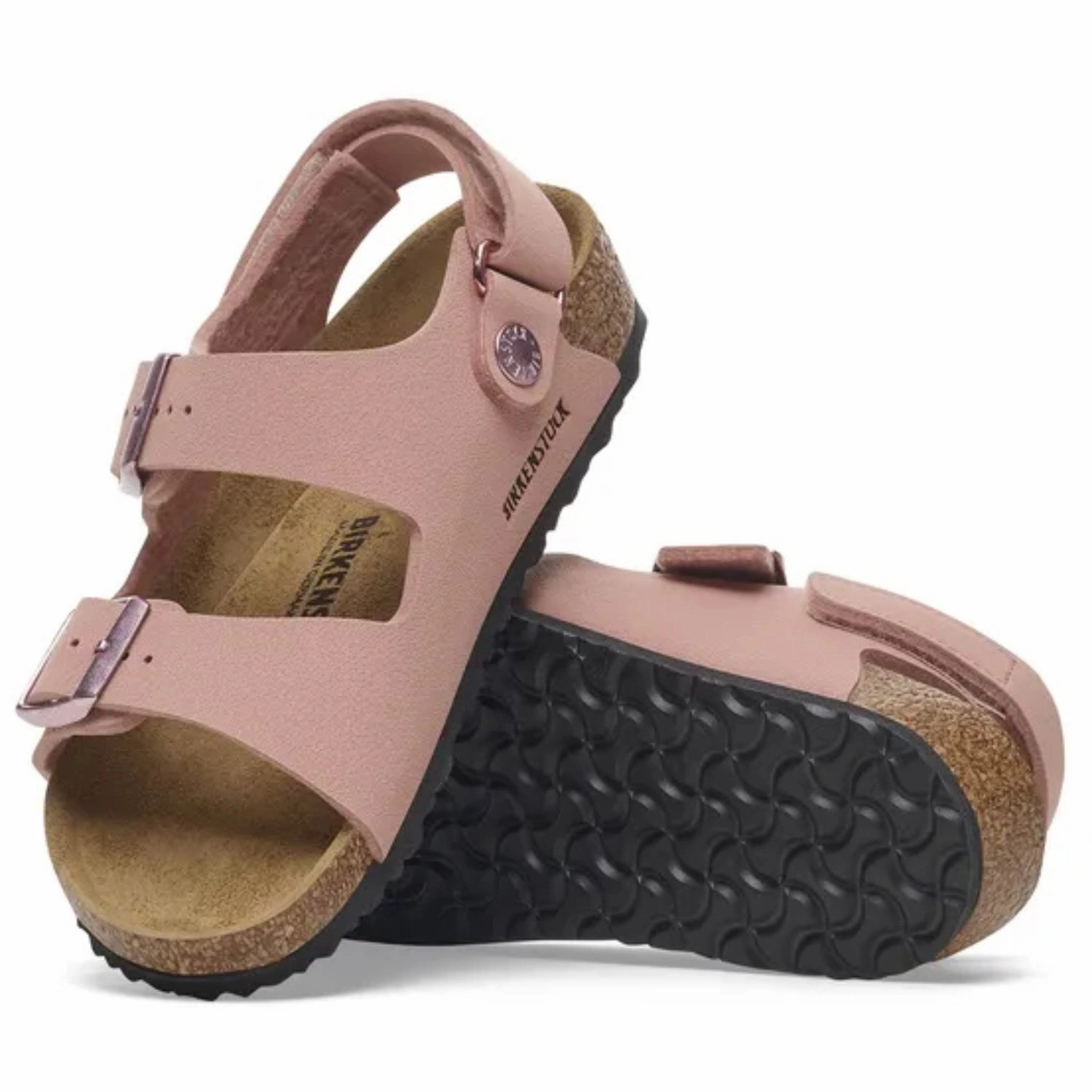 Wedges Birkenstock Milano AS Kids BFBC Pink Clay
