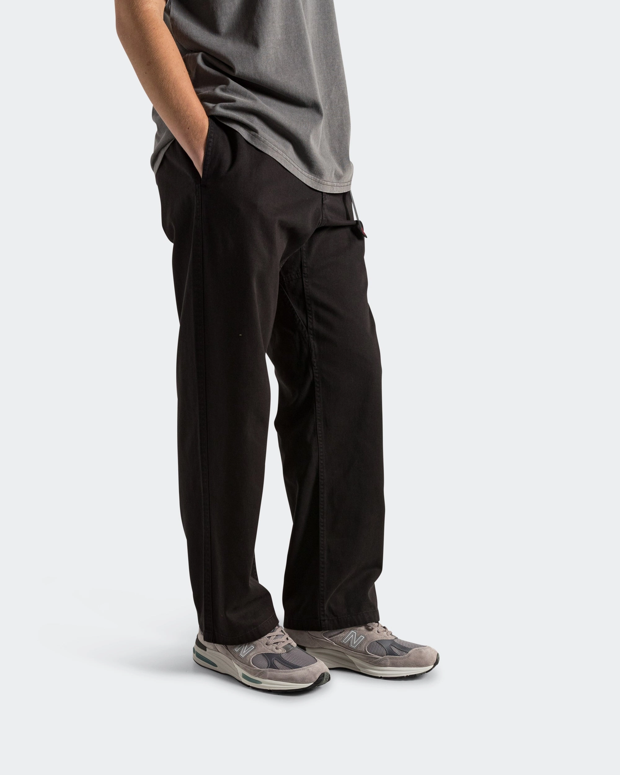 wedtree new arrivals Gramicci Pant Straight Fit - Black