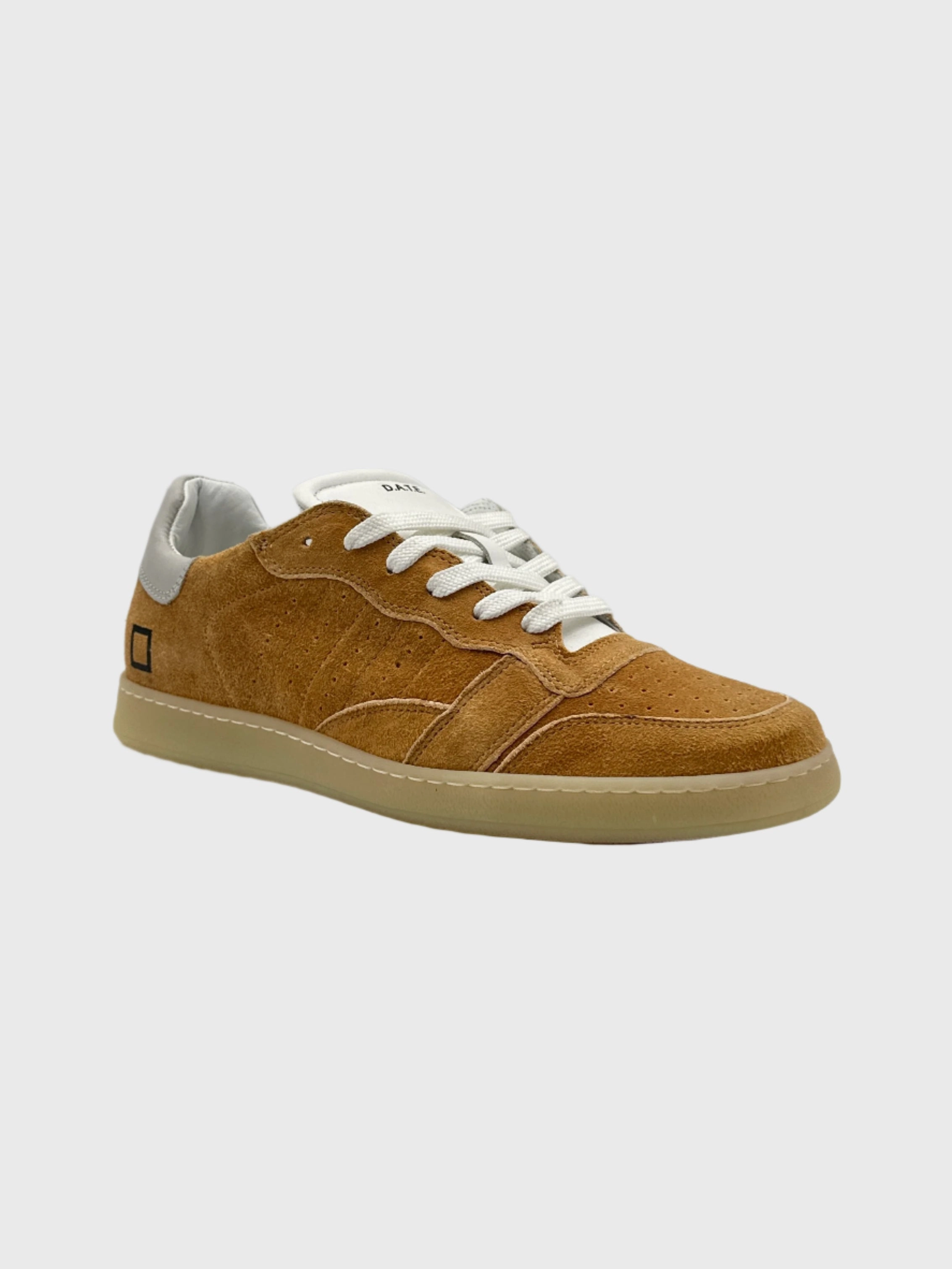 wedtree new arrivals new arrivals pullu elbise Sneakers Sporty Low Powder Orange In Pelle E Suede