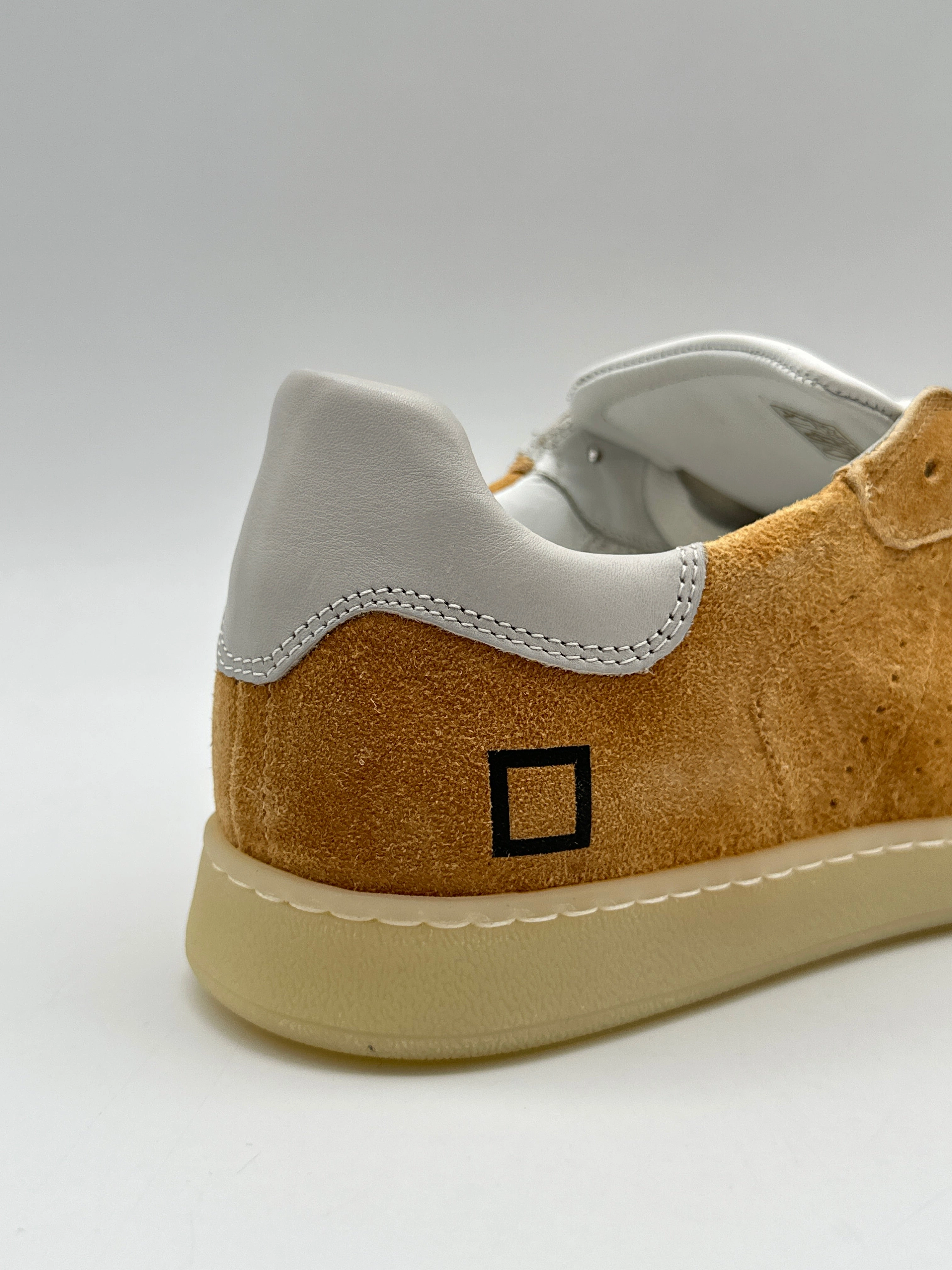 wedtree new arrivals new arrivals pullu elbise Sneakers Sporty Low Powder Orange In Pelle E Suede