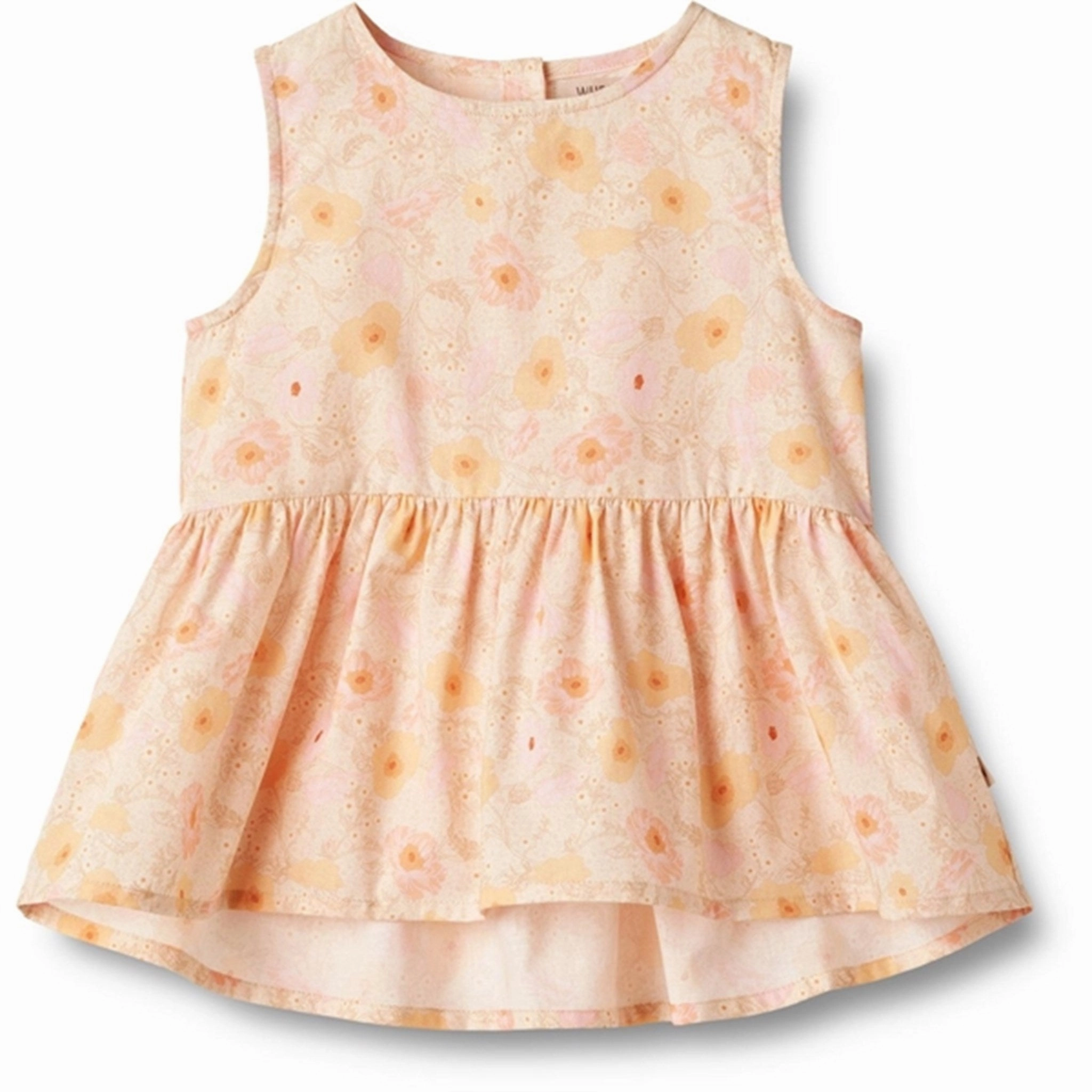 Wheat Alabaster Flower Top Bea Alluring Sophisticated