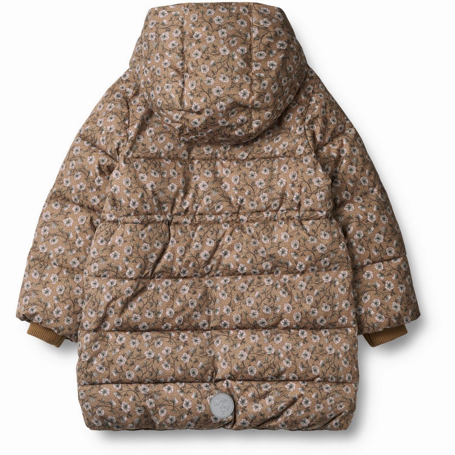 Wheat Caramel Anemones Puffer Coat Yrsa Laid-back