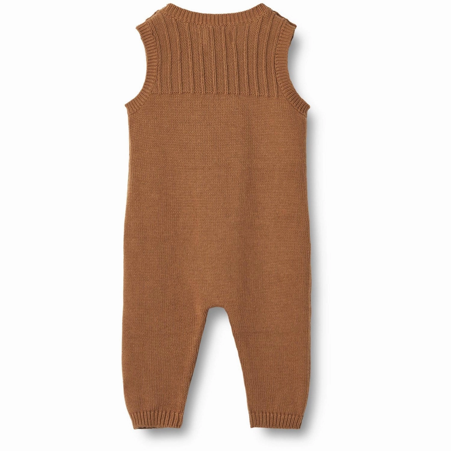 Wheat Caramel Knit Romper Vigge Denim