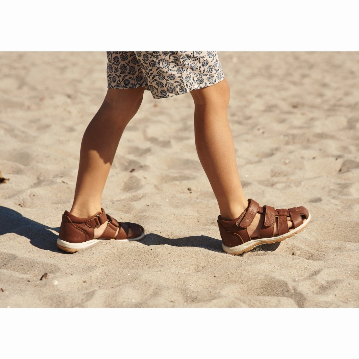 Wheat Cognac Sandal Frei Retro shoes