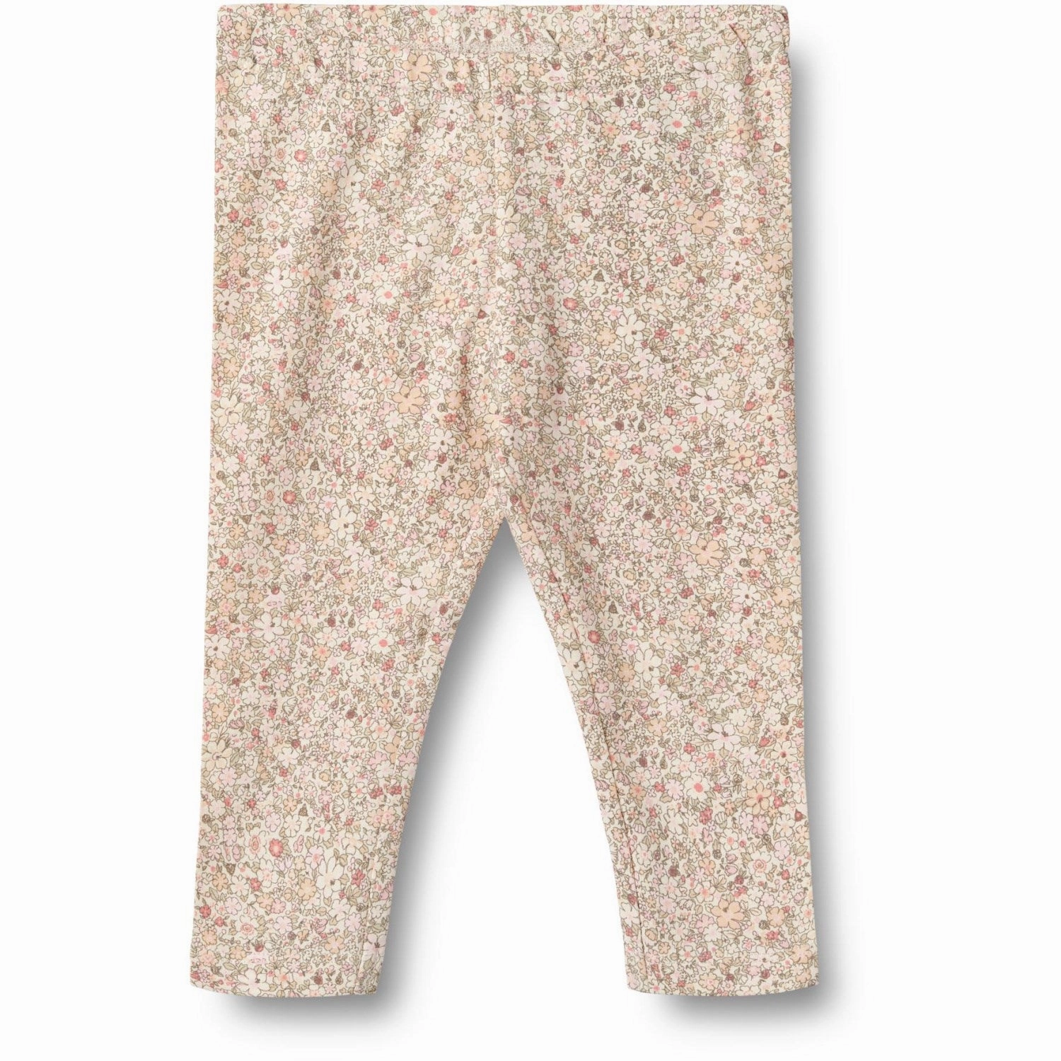 Wheat Cream Flower Meadow Leggings Jules Fleece Tailored