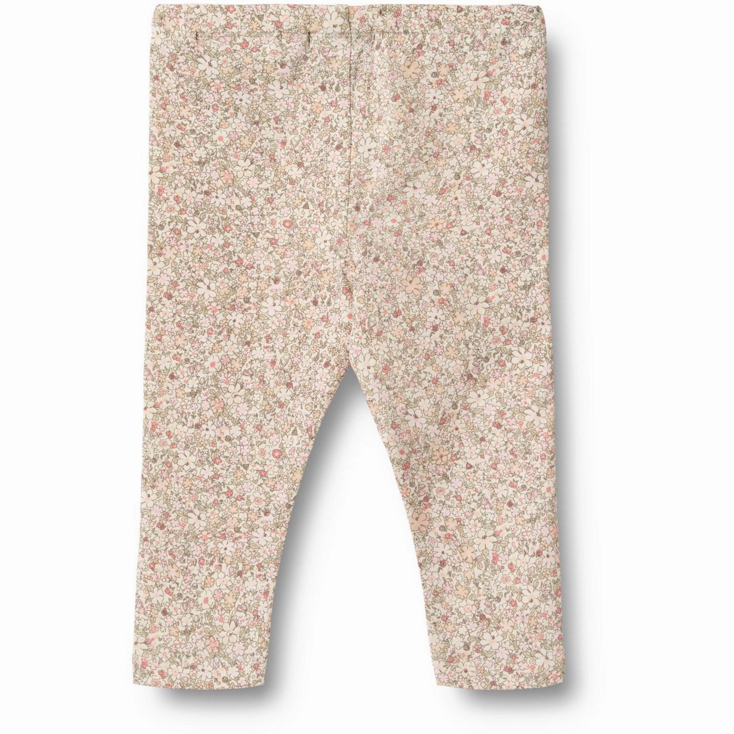 Wheat Cream Flower Meadow Leggings Jules Fleece