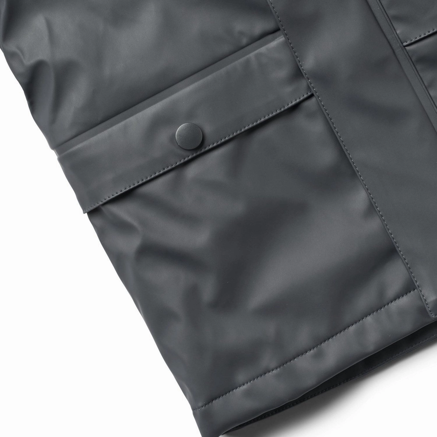 Wheat Dark Ink Thermo Rain Coat Aju Edgy