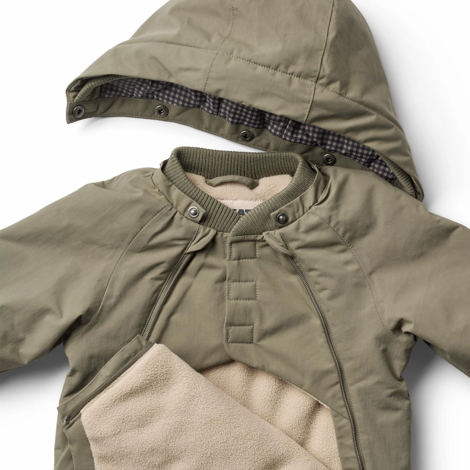 Wheat Dry Leaves Jacket Sascha Tech Alluring