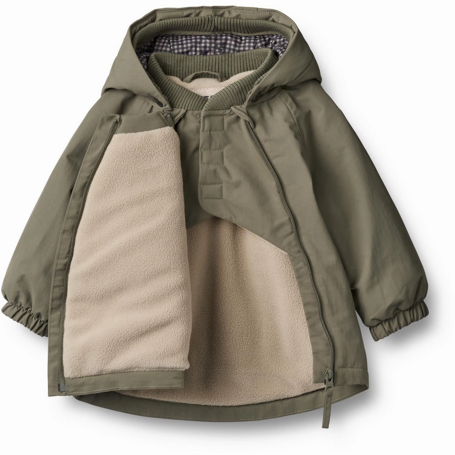 Wheat Dry Leaves Jacket Sascha Tech Alluring