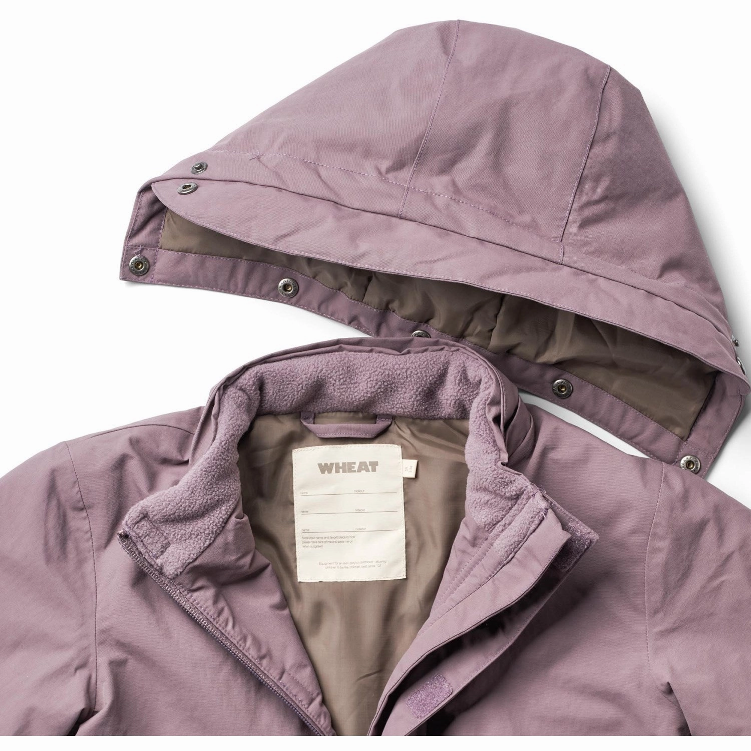 Wheat Dry Lilac Jacket Parka Jello Tech Premium