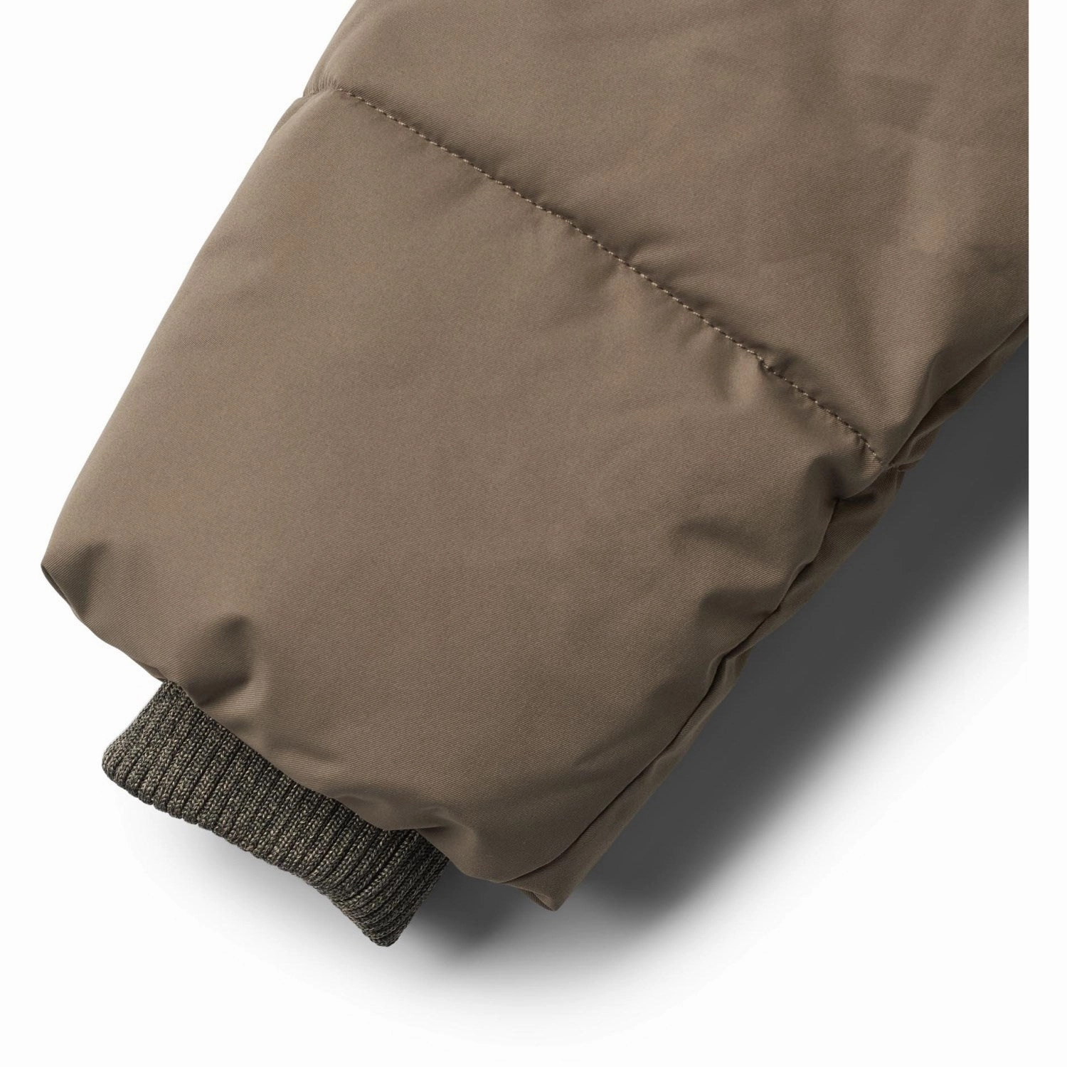 Wheat Dry Wood Puffer Jacket Gael Cotton