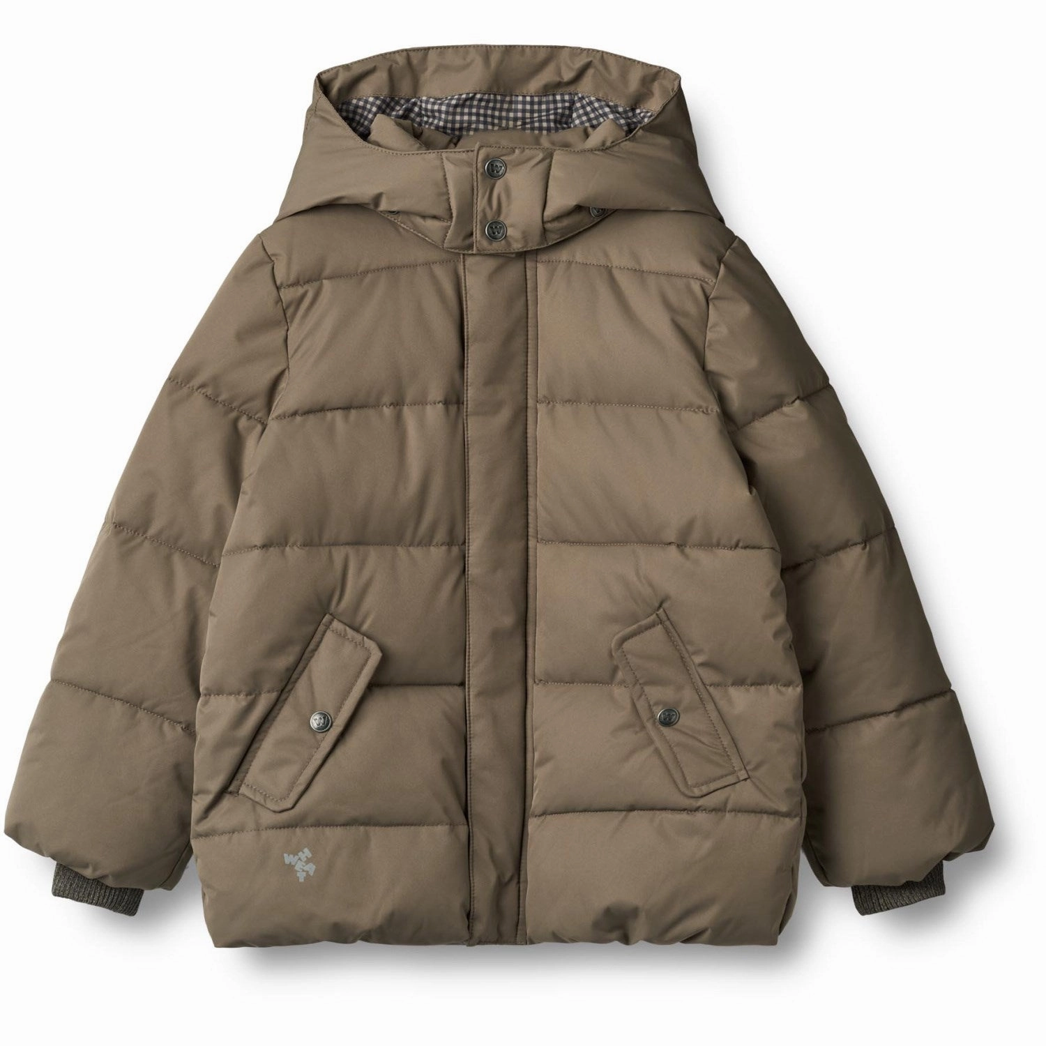 Wheat Dry Wood Puffer Jacket Gael Cotton Fashionable