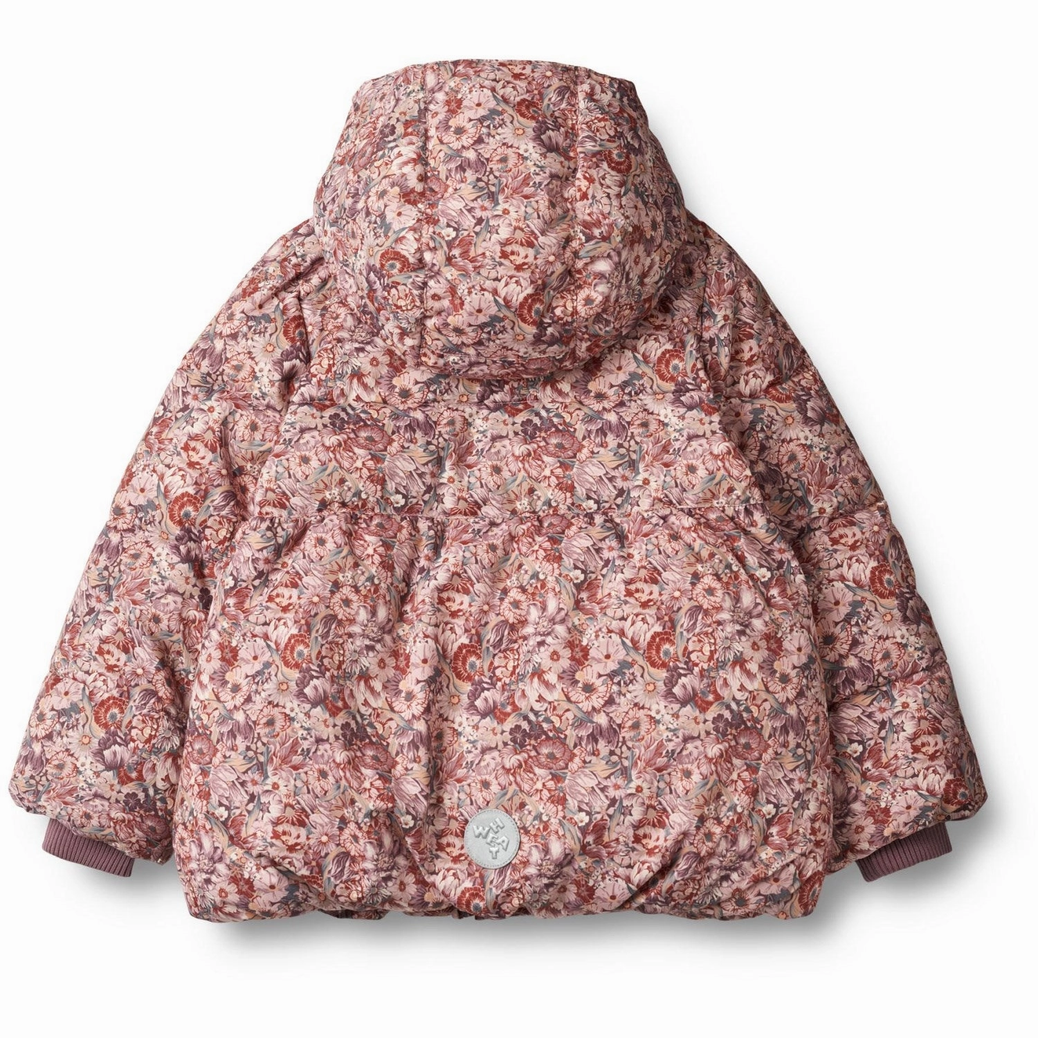 Wheat Flowers In Plenty Puffer Jacket Karla Stylish