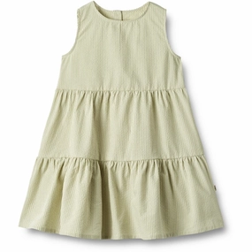 Wheat Green Stripe Dress Luise Luxury Luxury