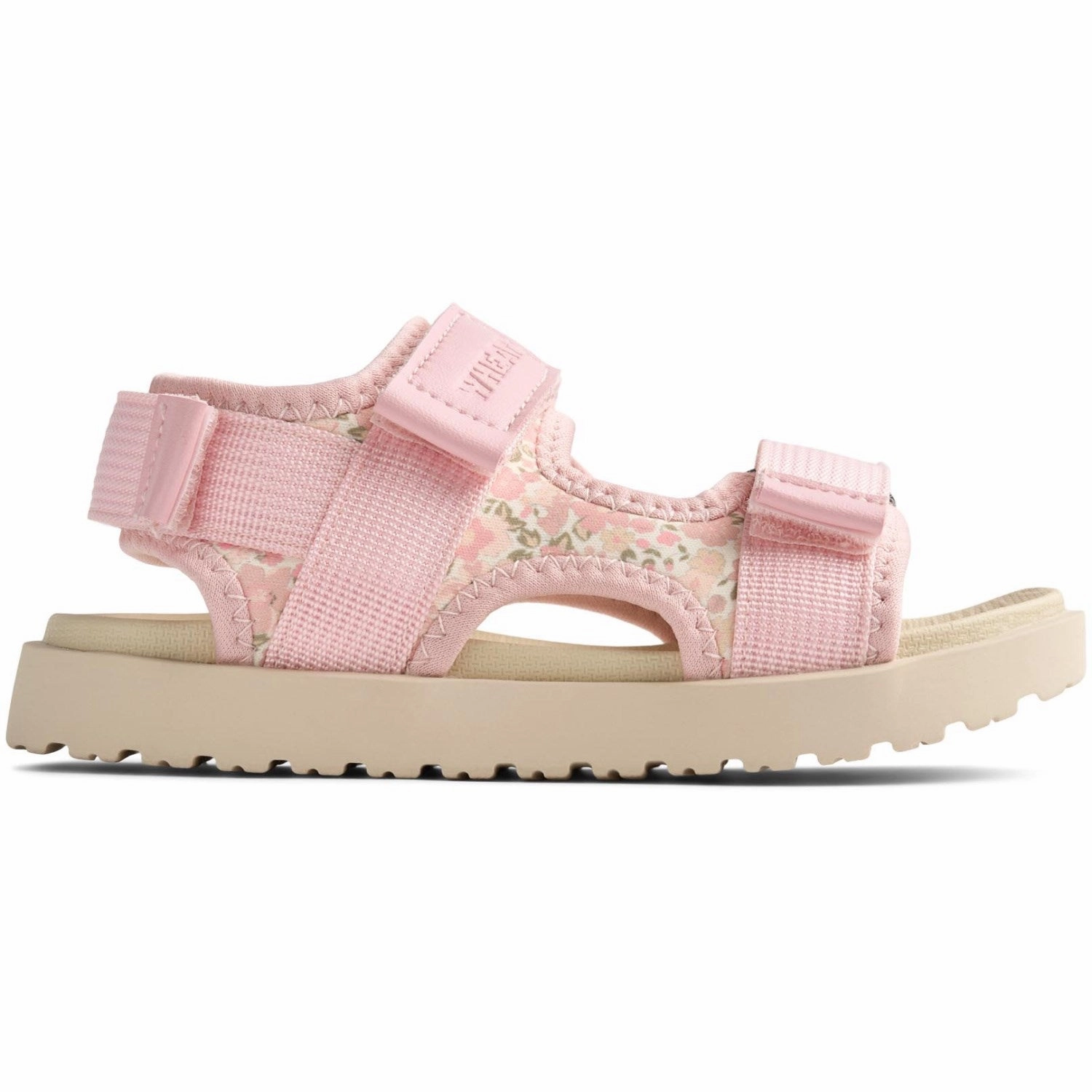 Wheat Ivory Flower Meadow Sandal Mandy Dance shoes